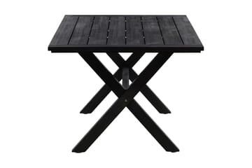 Rives Matbord Utomhus 200 cm - Svart - Utemöbler & utemiljö - Utebord & trädgårdsbord - Matbord utomhus