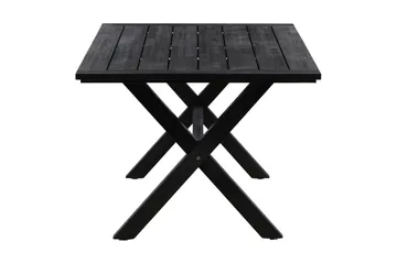 Rives Matbord Utomhus 200 cm - Svart - Utemöbler & utemiljö - Utebord & trädgårdsbord - Matbord utomhus
