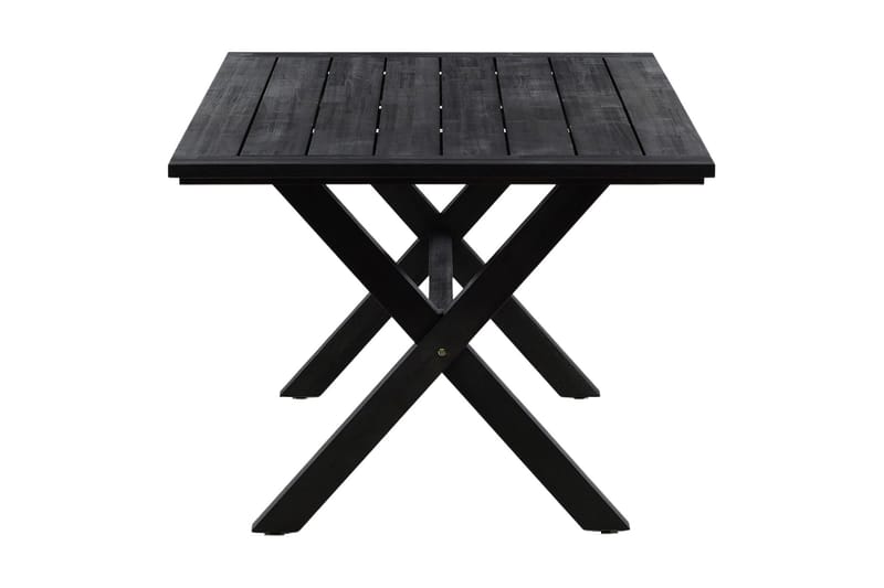 Rives Matbord Utomhus 200 cm - Svart - Utemöbler & utemiljö - Utebord & trädgårdsbord - Matbord utomhus