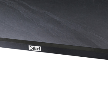 Matbord utomhus Rodallo 90x160 cm Sten - Svart - Utemöbler & utemiljö - Utebord & trädgårdsbord - Matbord utomhus