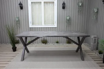 Scottsdale Fasta Matbord Utomhus 190 cm - Grå - Utemöbler & utemiljö - Utebord & trädgårdsbord - Matbord utomhus