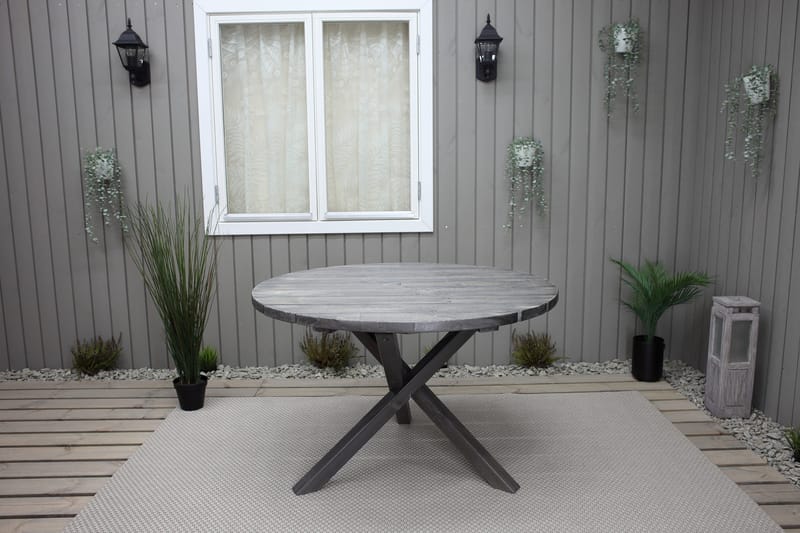 Scottsdale Matbord Utomhus 112 cm Runt Shabby Chic - KWA - Utemöbler & utemiljö - Utebord & trädgårdsbord - Matbord utomhus