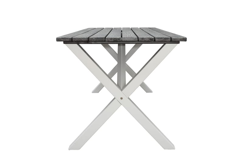 Scottsdale Matbord Utomhus 150 cm Grå/Vit - KWA - Utemöbler & utemiljö - Utebord & trädgårdsbord - Matbord utomhus