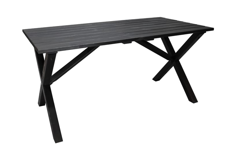 Scottsdale Matbord Utomhus 150 cm Kaffesvart, Kaffesvart