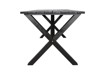 Scottsdale Matbord Utomhus 150 cm Kaffesvart - Kaffesvart - Utemöbler & utemiljö - Utebord & trädgårdsbord - Matbord utomhus