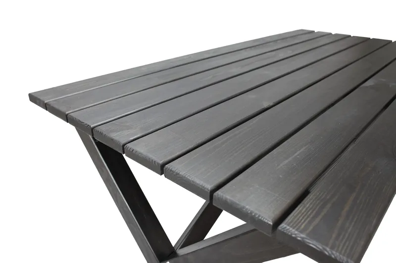 Scottsdale Matbord Utomhus 150 cm Kaffesvart - Kaffesvart - Utemöbler & utemiljö - Utebord & trädgårdsbord - Matbord utomhus