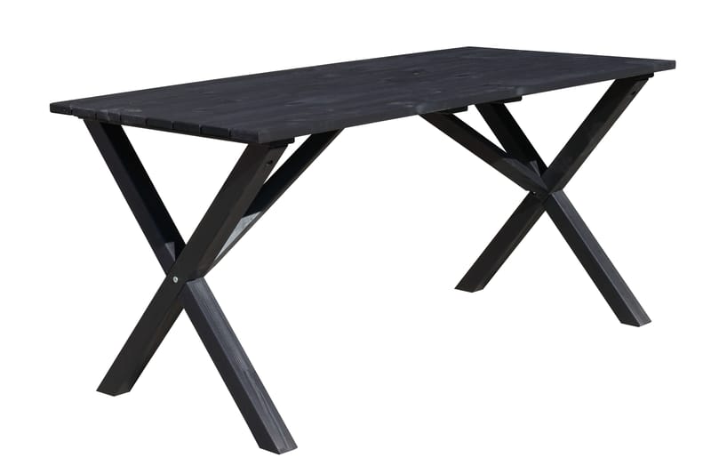 Scottsdale Matbord Utomhus 150 cm Kaffesvart - Kaffesvart - Utemöbler & utemiljö - Utebord & trädgårdsbord - Matbord utomhus