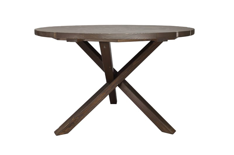 Scottsdale Matbord Utomhus Runt 112 cm - Brun - Utemöbler & utemiljö - Utebord & trädgårdsbord - Matbord utomhus