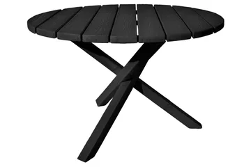 Scottsdale Matbord Utomhus Runt 112 cm - Kaffesvart - Utemöbler & utemiljö - Utebord & trädgårdsbord - Matbord utomhus