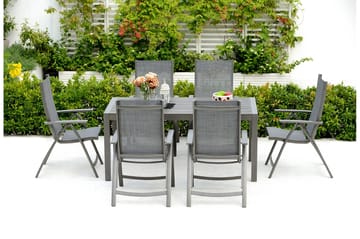 Solana Matbord Utomhus 160 cm - Grå - Utemöbler & utemiljö - Utebord & trädgårdsbord - Matbord utomhus