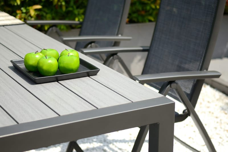 Solana Matbord Utomhus 201 cm - Grå - Utemöbler & utemiljö - Utebord & trädgårdsbord - Matbord utomhus