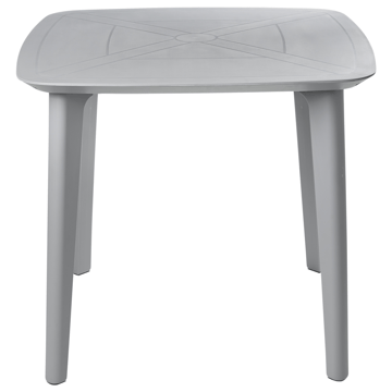 Matbord utomhus Sorico 86 cm 86 cm - Grå - Utemöbler & utemiljö - Utebord & trädgårdsbord - Matbord utomhus
