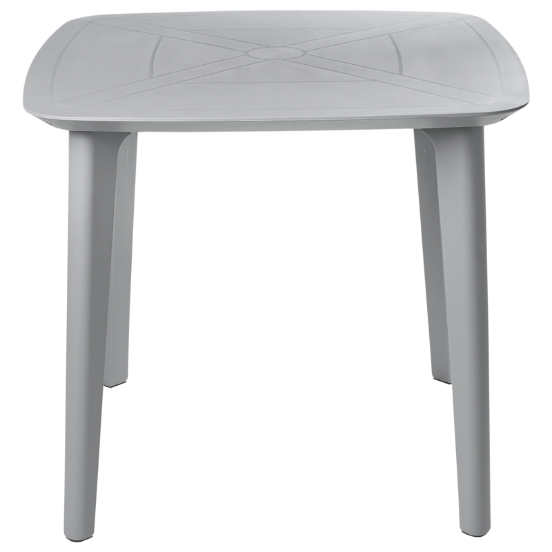 Matbord utomhus Sorico 86 cm 86 cm - Grå - Utemöbler & utemiljö - Utebord & trädgårdsbord - Matbord utomhus