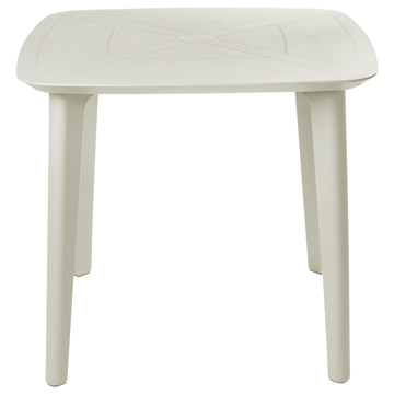 Matbord utomhus Sorico 86x86 cm - Beige - Utemöbler & utemiljö - Utebord & trädgårdsbord - Matbord utomhus