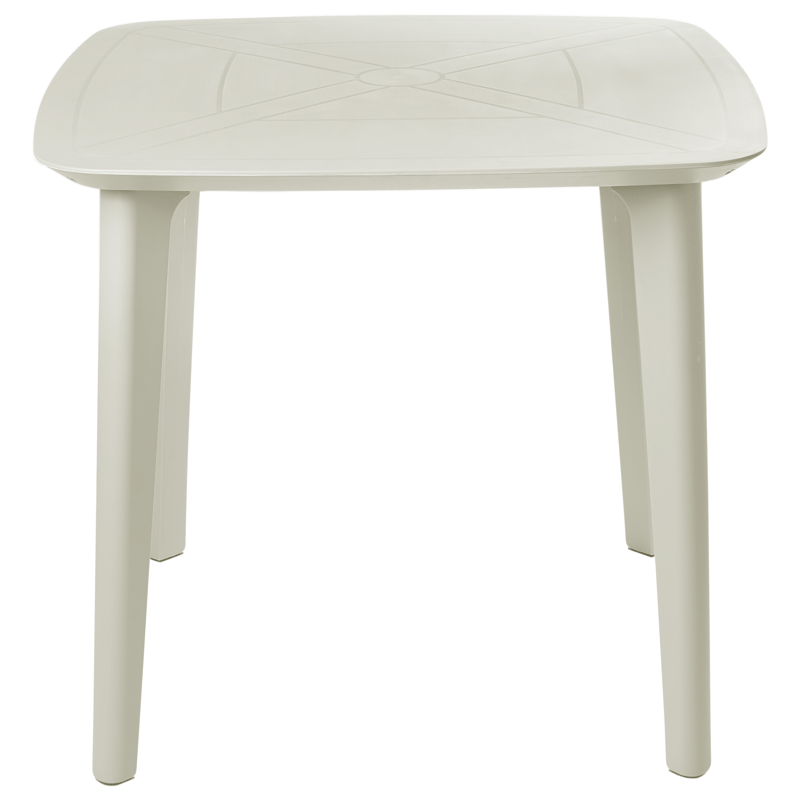 Matbord utomhus Sorico 86x86 cm - Beige - Utemöbler & utemiljö - Utebord & trädgårdsbord - Matbord utomhus