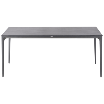 Matbord utomhus Sovareto 90x180 cm Steneffekt - Grå - Utemöbler & utemiljö - Utebord & trädgårdsbord - Matbord utomhus