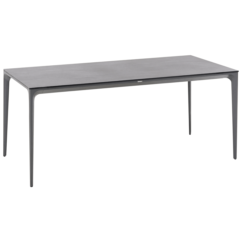Matbord utomhus Sovareto 90x180 cm Steneffekt - Grå - Utemöbler & utemiljö - Utebord & trädgårdsbord - Matbord utomhus