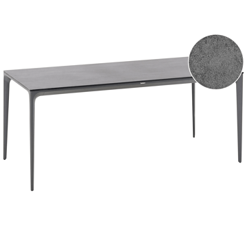 Matbord utomhus Sovareto 90x180 cm Steneffekt - Grå - Utemöbler & utemiljö - Utebord & trädgårdsbord - Matbord utomhus