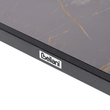 Matbord utomhus Tolentino 90x180 cm Marmoreffekt - Grå - Utemöbler & utemiljö - Utebord & trädgårdsbord - Matbord utomhus