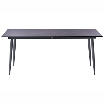 Matbord utomhus Tolentino 90x180 cm Marmoreffekt - Grå - Utemöbler & utemiljö - Utebord & trädgårdsbord - Matbord utomhus