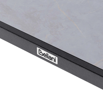 Matbord utomhus Tolentino 90x180 cm Steneffekt - Grå - Utemöbler & utemiljö - Utebord & trädgårdsbord - Matbord utomhus