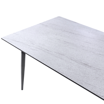 Matbord utomhus Tolentino 90x180 cm Steneffekt - Grå/Beige - Utemöbler & utemiljö - Utebord & trädgårdsbord - Matbord utomhus