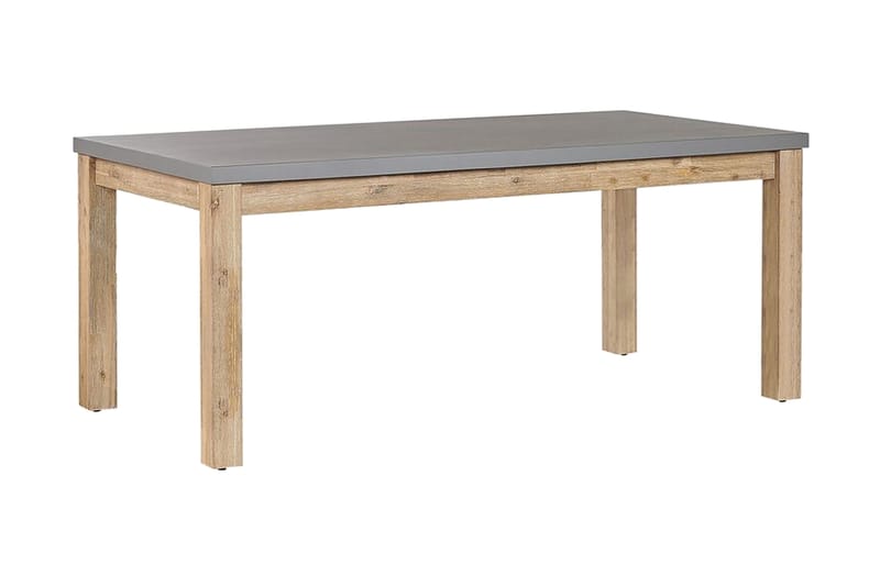 Trädgårdsbord 180 x 90 cm grå OSTUNI - Grå - Utemöbler & utemiljö - Utebord & trädgårdsbord - Matbord utomhus