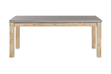 Trädgårdsbord 180 x 90 cm grå OSTUNI - Grå - Utemöbler & utemiljö - Utebord & trädgårdsbord - Matbord utomhus