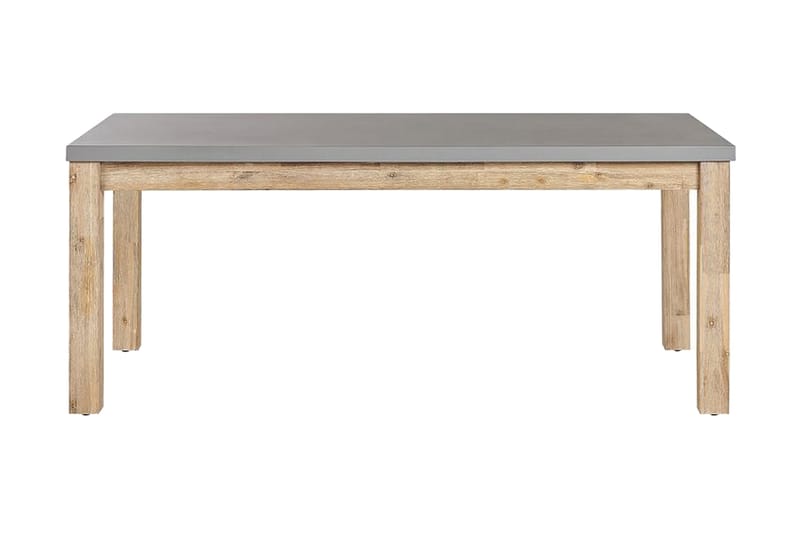 Trädgårdsbord 180 x 90 cm grå OSTUNI - Grå - Utemöbler & utemiljö - Utebord & trädgårdsbord - Matbord utomhus