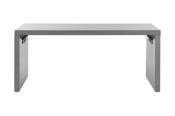 Trädgårdsbord 180 x 90 cm grå U-formad TARANTO - Grå - Utemöbler & utemiljö - Utebord & trädgårdsbord - Matbord utomhus