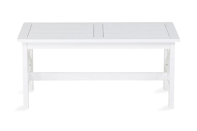 Trädgårdsbord Baltic 100 cm - Vit - Utemöbler & utemiljö - Utebord & trädgårdsbord - Matbord utomhus