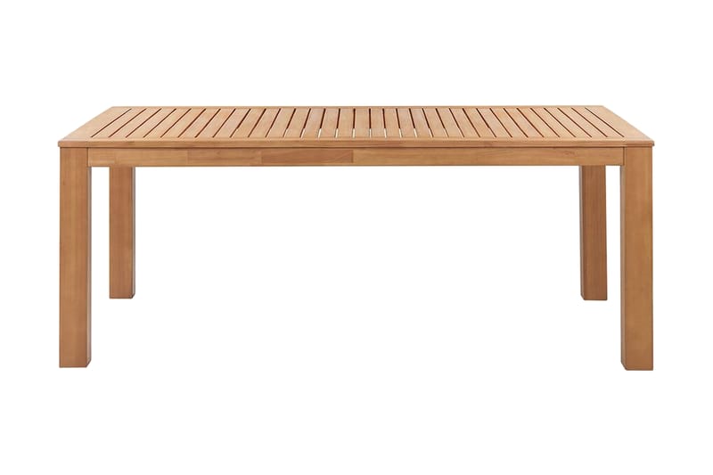 Trädgårdsbord Eukaliptus 190 x 105 cm MONSANO - Brun - Utemöbler & utemiljö - Utebord & trädgårdsbord - Matbord utomhus