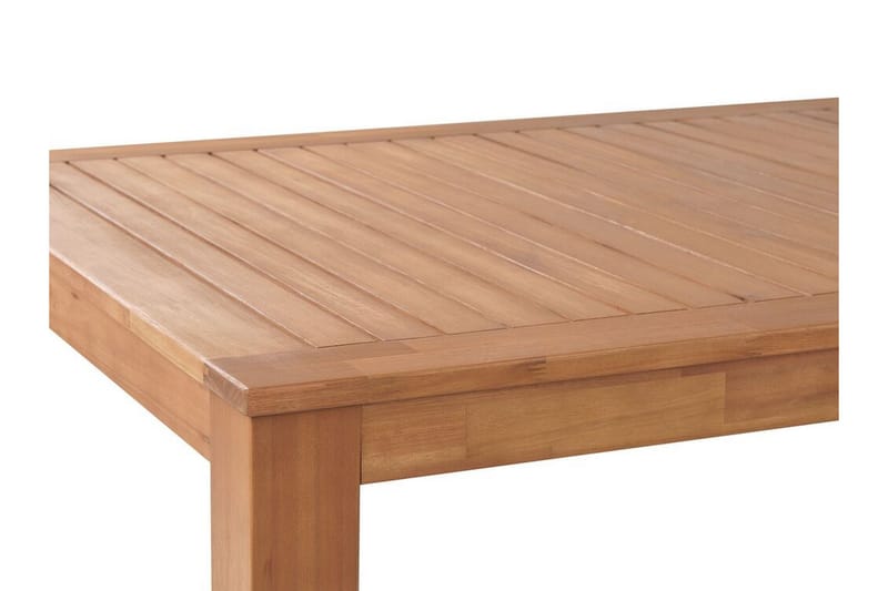 Trädgårdsbord Eukaliptus 190 x 105 cm MONSANO - Brun - Utemöbler & utemiljö - Utebord & trädgårdsbord - Matbord utomhus