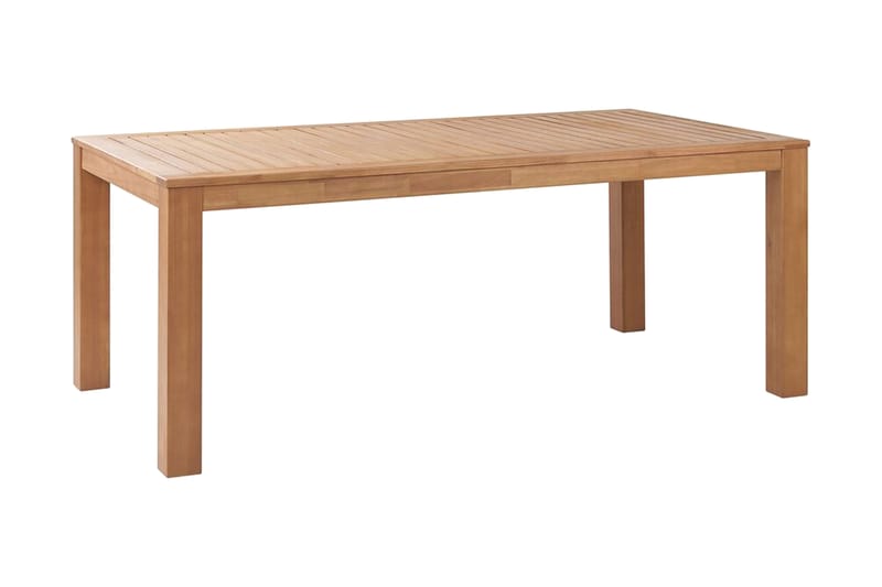Trädgårdsbord Eukaliptus 190 x 105 cm MONSANO - Brun - Utemöbler & utemiljö - Utebord & trädgårdsbord - Matbord utomhus