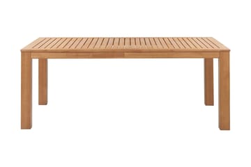 Trädgårdsbord Eukaliptus 190 x 105 cm MONSANO - Brun - Utemöbler & utemiljö - Utebord & trädgårdsbord - Matbord utomhus