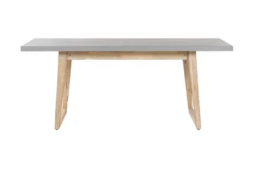 Trädgårdsbord grå 180 x 90 cm ORIA - Grå - Utemöbler & utemiljö - Utebord & trädgårdsbord - Matbord utomhus