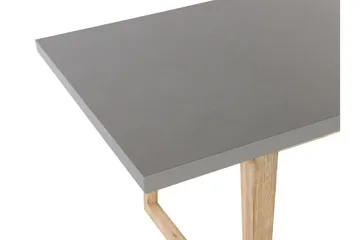 Trädgårdsbord grå 180 x 90 cm ORIA - Grå - Utemöbler & utemiljö - Utebord & trädgårdsbord - Matbord utomhus