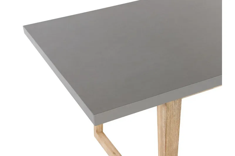 Trädgårdsbord grå 180 x 90 cm ORIA - Grå - Utemöbler & utemiljö - Utebord & trädgårdsbord - Matbord utomhus