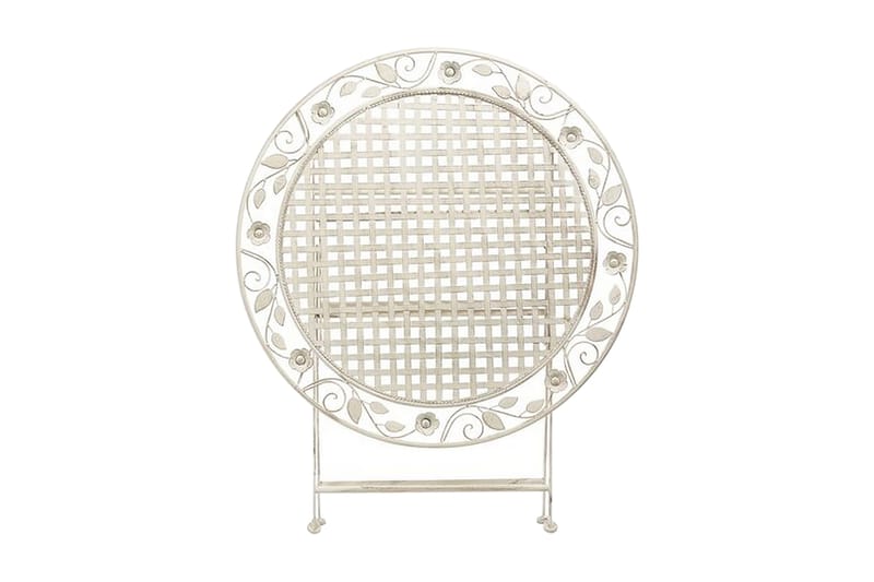 Trädgårdsbord krämvit BIVIO - Vit - Utemöbler & utemiljö - Utebord & trädgårdsbord - Matbord utomhus