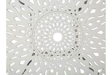 Trädgårdsbord rund 90 cm vit ANCONA - Vit - Utemöbler & utemiljö - Utebord & trädgårdsbord - Matbord utomhus