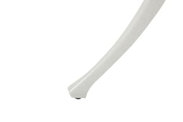 Trädgårdsbord rund 90 cm vit ANCONA - Vit - Utemöbler & utemiljö - Utebord & trädgårdsbord - Matbord utomhus