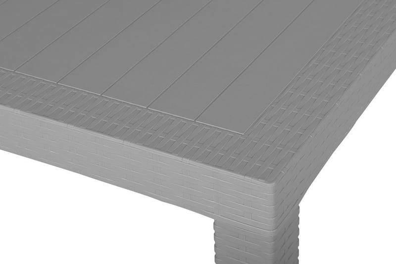 Trädgårdsbord Valderamo 140x80 cm - Grå - Utemöbler & utemiljö - Utebord & trädgårdsbord - Matbord utomhus