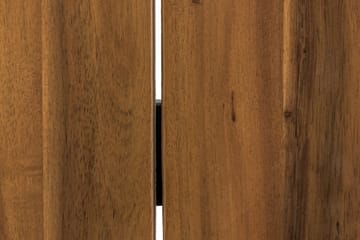 Trio Matbord Utomhus 200x100 cm – Utebord för Uteplats Akaciaträ - Svart / Akacia - Utemöbler & utemiljö - Utebord & trädgårdsbord - Matbord utomhus