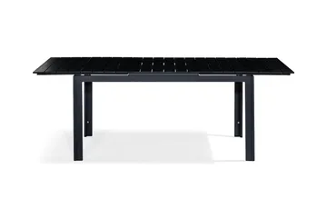 Tunis Förlängningsbart Matbord 160-220x90 cm - Svart - Utemöbler & utemiljö - Utebord & trädgårdsbord - Matbord utomhus