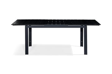 Tunis Förlängningsbart Matbord 160-220x90 cm - Svart - Utemöbler & utemiljö - Utebord & trädgårdsbord - Matbord utomhus
