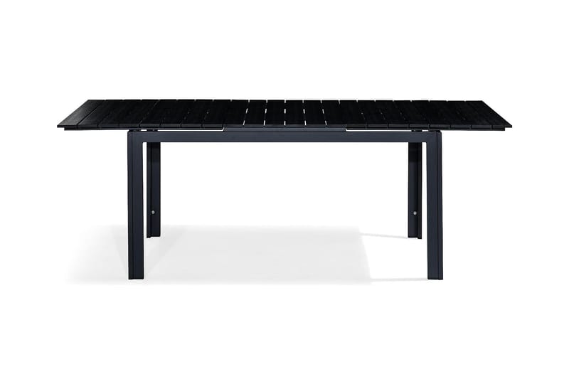 Tunis Förlängningsbart Matbord 160-220x90 cm - Svart - Utemöbler & utemiljö - Utebord & trädgårdsbord - Matbord utomhus