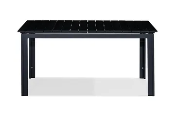 Tunis Förlängningsbart Matbord 160-220x90 cm - Svart - Utemöbler & utemiljö - Utebord & trädgårdsbord - Matbord utomhus