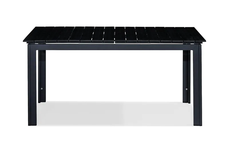 Tunis Förlängningsbart Matbord 160-220x90 cm - Svart - Utemöbler & utemiljö - Utebord & trädgårdsbord - Matbord utomhus