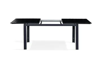 Tunis Förlängningsbart Matbord 160-220x90 cm - Svart - Utemöbler & utemiljö - Utebord & trädgårdsbord - Matbord utomhus