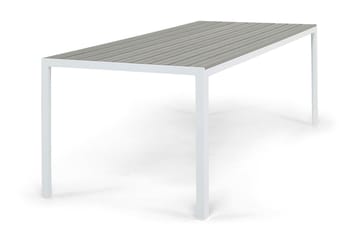 Tunis Matbord 205x90 cm - Vit - Utemöbler & utemiljö - Utebord & trädgårdsbord - Matbord utomhus